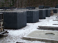 Plac produkacja szamb betonowych Wołomin